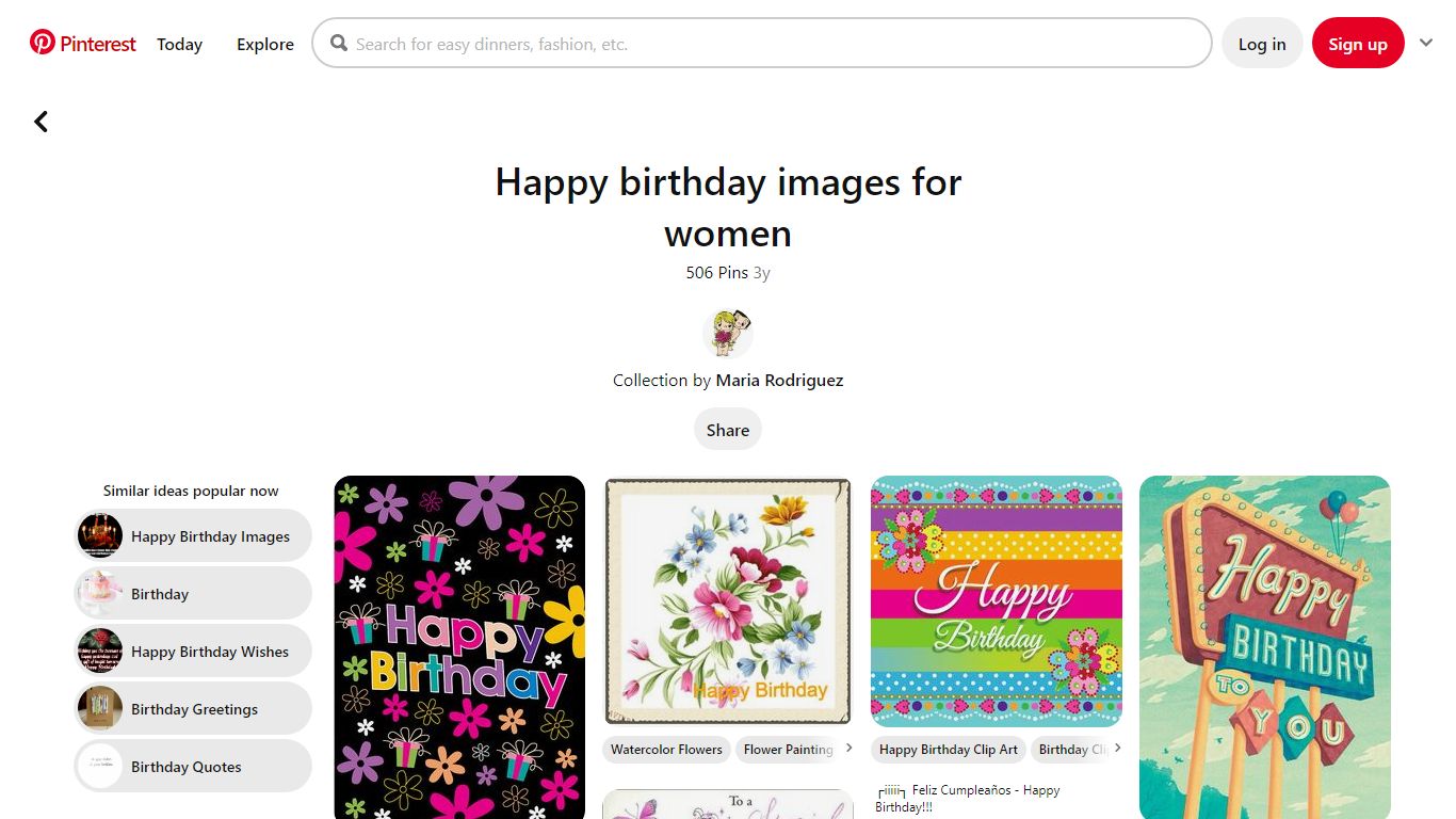 510 Happy birthday images for women ideas - Pinterest