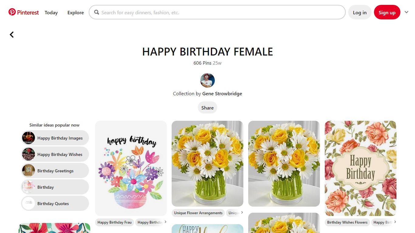 600 Best HAPPY BIRTHDAY FEMALE ideas in 2022 - Pinterest